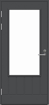 Дверь входная террасная SWEDOOR by Jeld-Wen PO1894 W16, с замком ABLOY LC200