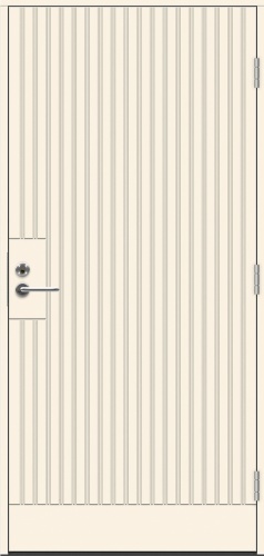 Теплая входная дверь SWEDOOR by Jeld-Wen Function Atlantic Eco, М10x21, Правая