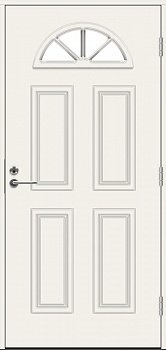 фото теплая входная дверь swedoor by jeld-wen classic clementti eco