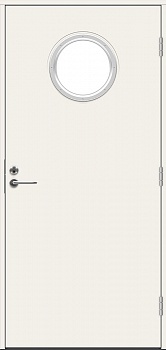 фото теплая входная дверь swedoor by jeld-wen function hudson eco