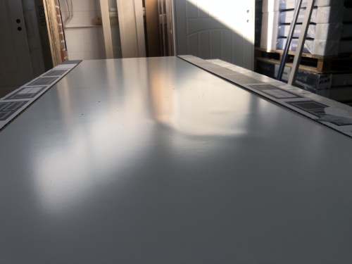 Дверь белая гладкая SWEDOOR by Jeld-Wen Stable 401, М8*21, №27 фотография