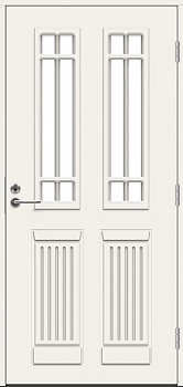 фото теплая входная дверь swedoor by jeld-wen classic scott eco