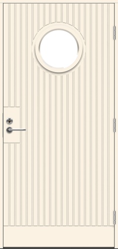 Теплая входная дверь SWEDOOR by Jeld-Wen Function Sargasso Eco, М10x21, Правая