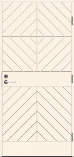 Теплая входная дверь SWEDOOR by Jeld-Wen Classic Grieg Eco, M10x21, Правая