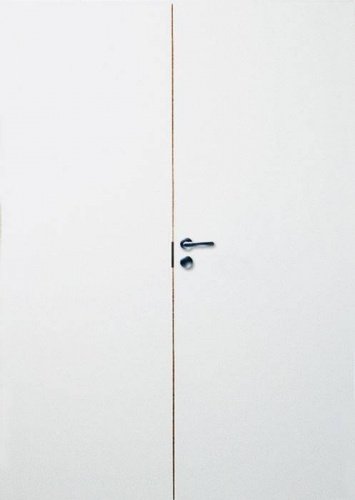 Дверь SWEDOOR by Jeld-Wen модель Stable 401 Двустворчатая дверь белая