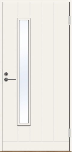 Дверь входная Swеdoor Basic 034 белая, M9х21, правая