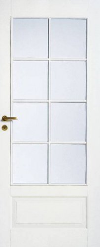 Дверь белая филенчатая SWEDOOR by Jeld-Wen Style 42,  М8x21,  Левая