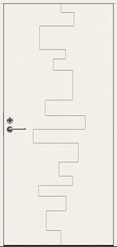 фото теплая входная дверь swedoor by jeld-wen character pictor eco