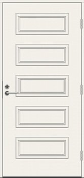 фото теплая входная дверь swedoor by jeld-wen classic beethoven eco