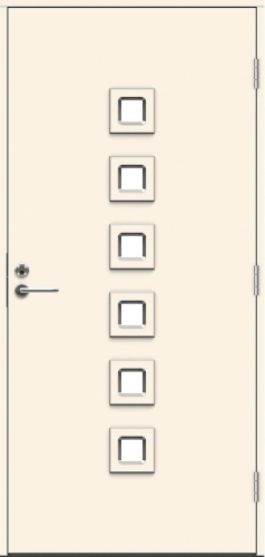 Теплая входная дверь SWEDOOR by Jeld-Wen Function Arafura Eco, М10x21, Правая