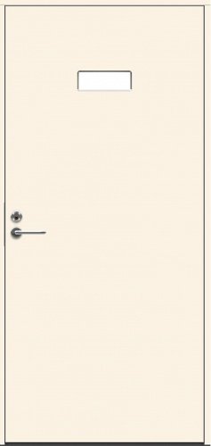 Теплая входная дверь SWEDOOR by Jeld-Wen Character Step Eco, М10x21, Правая