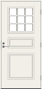 фото теплая входная дверь swedoor by jeld-wen classic ives eco