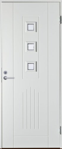 Дверь входная Swedoor Basic 060 белая, М9*21, правая
