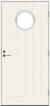 фото теплая входная дверь swedoor by jeld-wen function coral eco