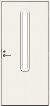 фото теплая входная дверь swedoor by jeld-wen function nile eco