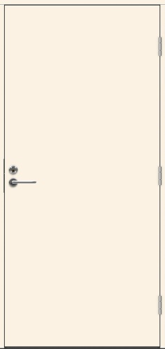 Теплая входная дверь SWEDOOR by Jeld-Wen Function Bering Eco, М10x21, Правая