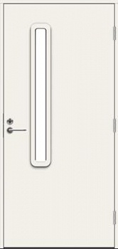 фото теплая входная дверь swedoor by jeld-wen function volga eco