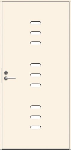 Теплая входная дверь SWEDOOR by Jeld-Wen Character Cosmos Eco, М10x21, Правая