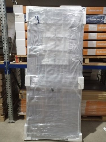 УЦЕНКА (№3) UOL1 (L1T1023GL2) Thermo KASKI со стеклом, Серая RR23, 10*23, ЛЕВАЯ, замок  LC200