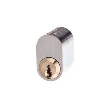 Комплект фурнитуры в матовом хроме для замка ABLOY LC102 (ручка UL27, цилиндр, скобянка)