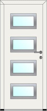 Входная дверь для частного дома TP-6