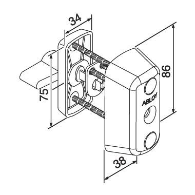 Цилиндр Abloy (Аблой) CY066