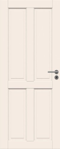 Дверь белая массивная SWEDOOR by Jeld-Wen Craft 122, M9x21, Левая, Белый NCS S 0502-Y