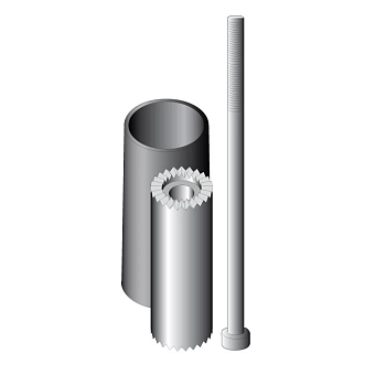 Удлинитель вала Ditec DAB805SE5F 50 мм, вариант для пожарных дверей