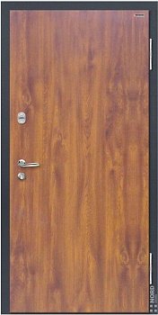 фото тёплая входная дверь с терморазрывом nord 70 нр-11