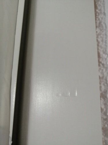 УЦЕНКА (№13) UOL1 (L1T1023WR2) Thermo KASKI со стеклом, Белая NCS S 0502-Y, 10*23, ПР, замок  LC200