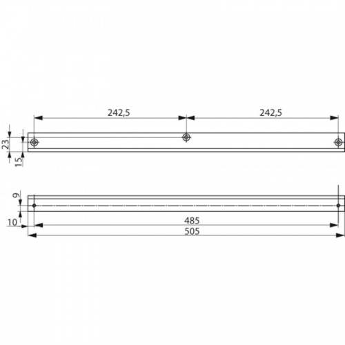 Монтажная пластина угловя ASSA-Abloy (Асса-Аблой) DCA104 (A104)