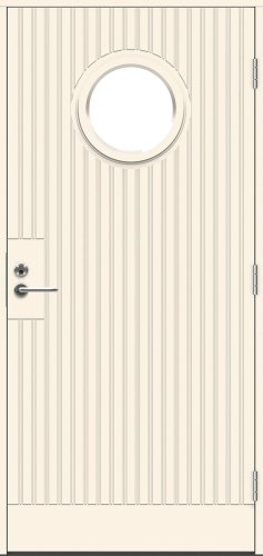 Теплая входная дверь SWEDOOR by Jeld-Wen Function Sargasso Eco, М10x21, Правая