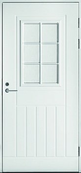 фото теплая входная дверь swedoor by jeld-wen function f1848 w71