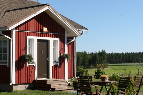 Дверь входная Kaski UO1, тёмно-коричневая, с замком ASSA 8765, М9*21, ПРАВАЯ