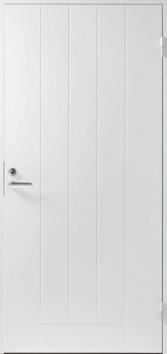 Дверь входная Swedoor Basic 010 белая, M10х21, правая