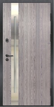 фото тёплая входная дверь с терморазрывом nord 70 нр-18