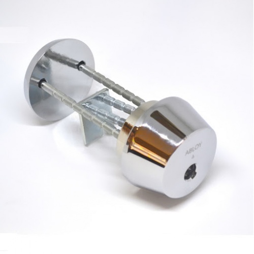 Цилиндр Abloy (Аблой) CY037, U-Novel (1.97 млрд. вариантов ключа), CR Хром блестящий