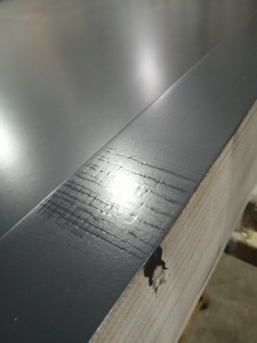 УЦЕНКА (№23) UO1 (O1T1023GL2) Thermo KASKI глухая, Серая RR23, 10*23, ЛЕВАЯ, замок LC200