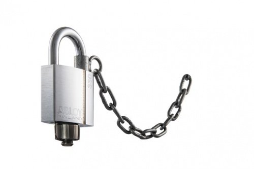 Всепогодный навесной замок Abloy (Аблой) PLM330, дужка 8 мм, 25 мм, T-Protec-2 (1.97 млрд. вариантов ключа)