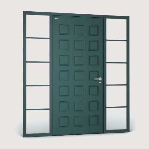 Уличная алюминиевая дверь с терморазрывом TX-13