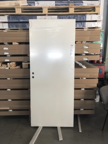 Дверь белая гладкая SWEDOOR by Jeld-Wen Easy 201, М9*21, №18 фотография