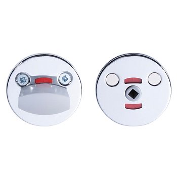 Поворотная (сантехническая) кнопка Abloy (Аблой) модель WC LH001