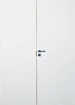 фото дверь гладкая swedoor by jeld-wen easy 201 двустворчатая