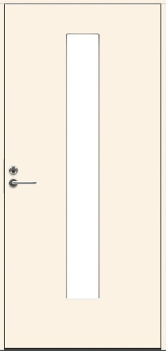 Теплая входная дверь SWEDOOR by Jeld-Wen Character Tower Eco, М10x21, Правая