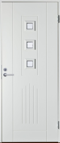 Дверь входная Swedoor Basic 060 белая, М9*21, правая