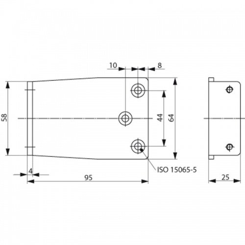 Монтажная пластина ASSA-Abloy (Асса-Аблой) A154