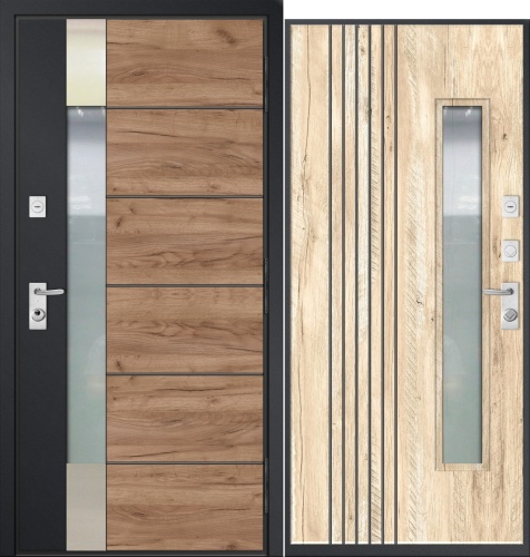 Тёплая входная дверь с терморазрывом NORD Alaska V2.0 фотография