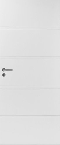 Дверь SWEDOOR by Jeld-Wen модель Easy effect raita, М9x21, Белый NCS S 0502-Y