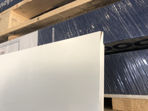 Дверь белая гладкая SWEDOOR by Jeld-Wen Easy 201, М10*21, №26 фотография