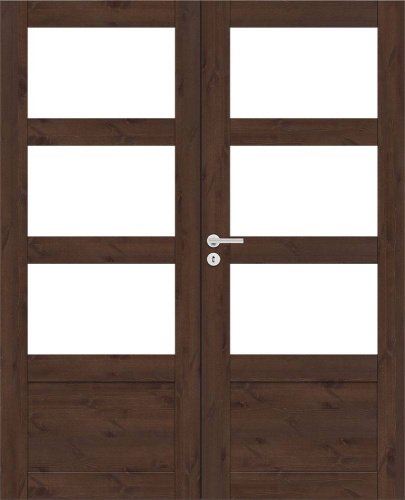 фото дверь swedoor by jeld-wen unique rustic 343, двустворчатая